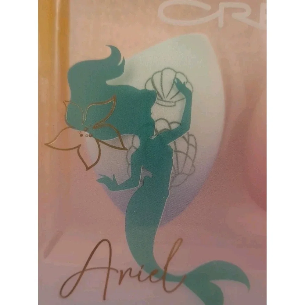 The Creme Shop Disney Princess Ariel Shore Blend Blender Sponge Duo Edge-Cut NIP